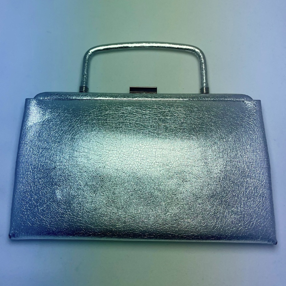 Vintage Silver Garay Purse Clutch
